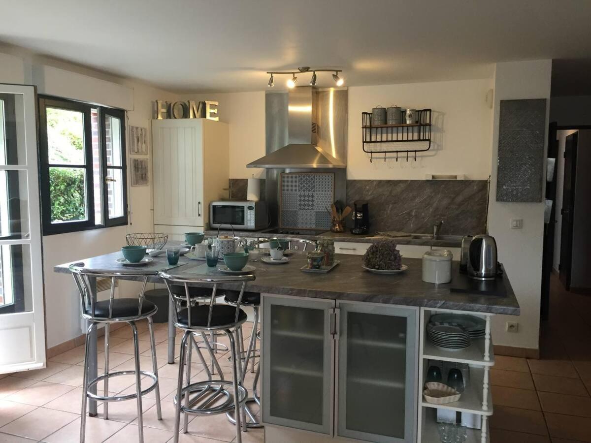 Beautiful Ground Floor 2 Bedroom Apartment Honfleur Luaran gambar